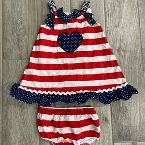 American flag dress